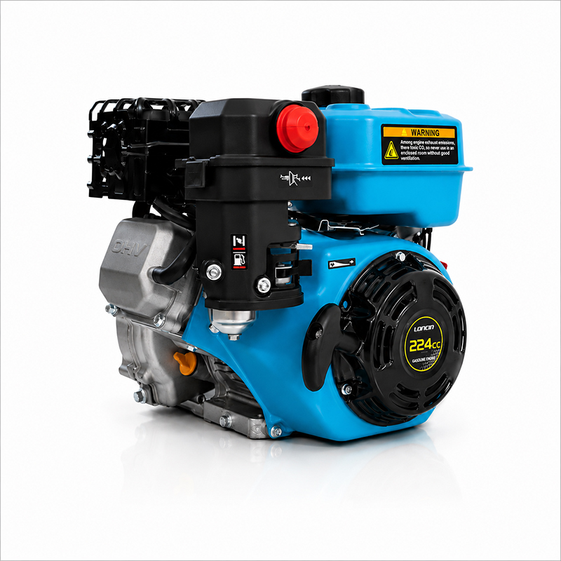 Двигатель Loncin H225F-B (U type) D20 10А