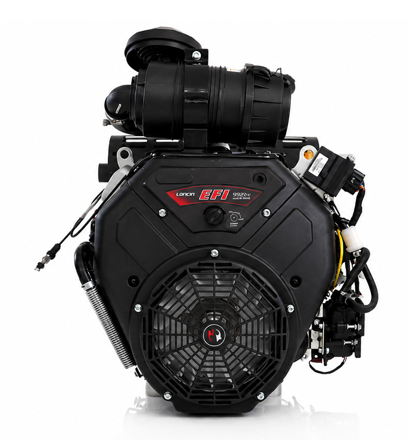 Двигатель Loncin H1000i(LC2V90FD EFI) цилиндр в/ф (Е type) D28,575 50А(с механич.приводом дрос.засл)