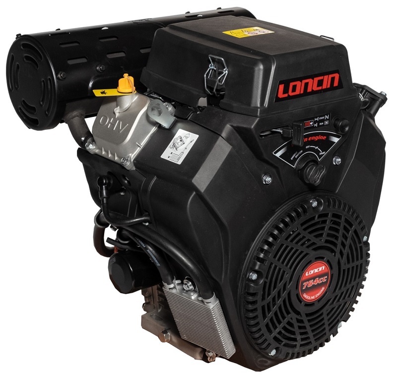 Двигатель Loncin LC2V80FD (H type) D25 20А электрозапуск