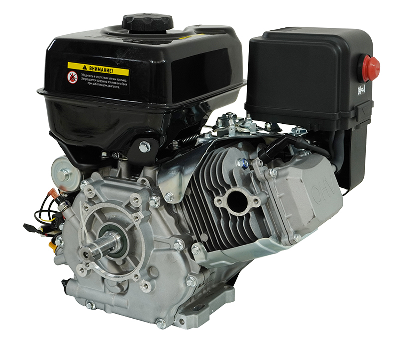Двигатель Loncin LC192FD (A type) D25  7А (без глушителя)