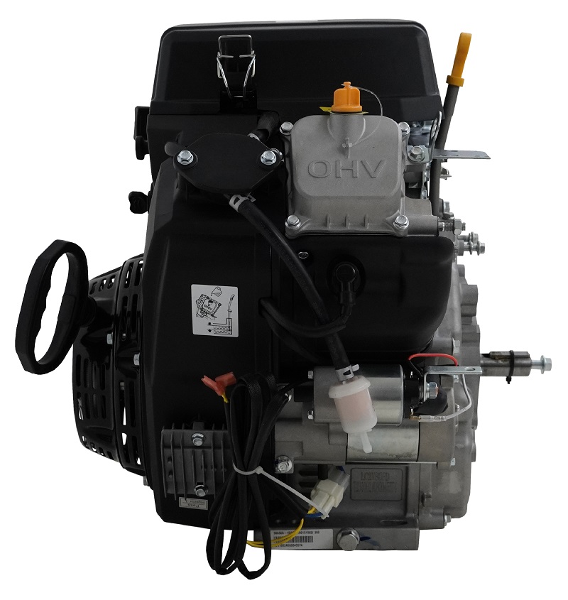 Двигатель Loncin LC2V80FD (H type) V-образн,764 см3, D25 мм, 20А руч. и эл.запуск (без глушителя)