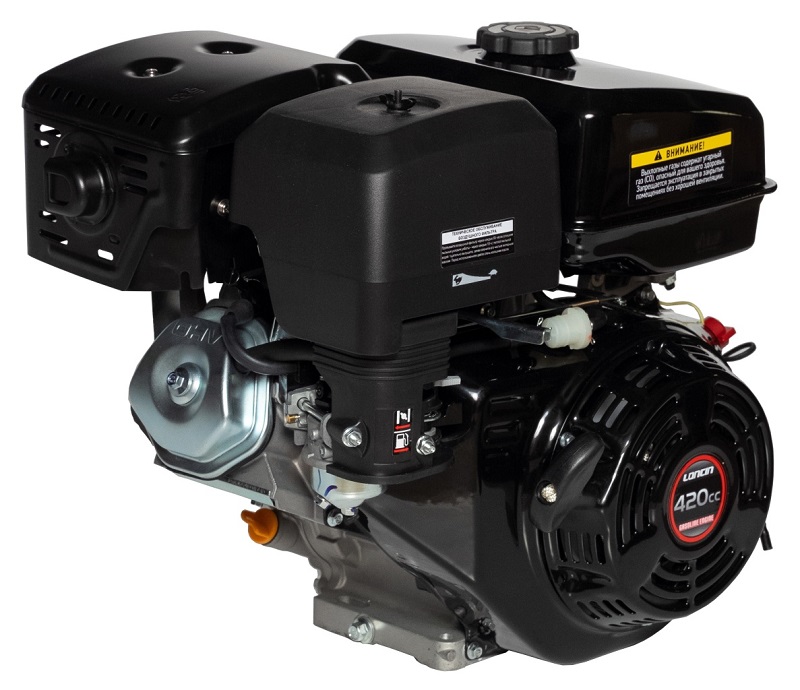 Двигатель Loncin G420F (A type) D25