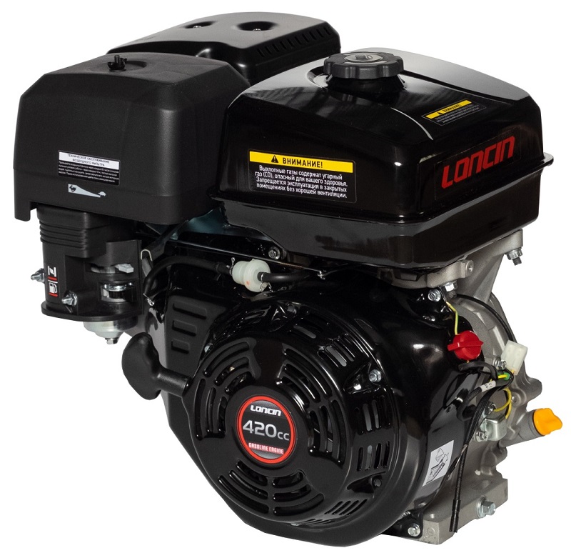 Двигатель Loncin G420F (I type) D25.4