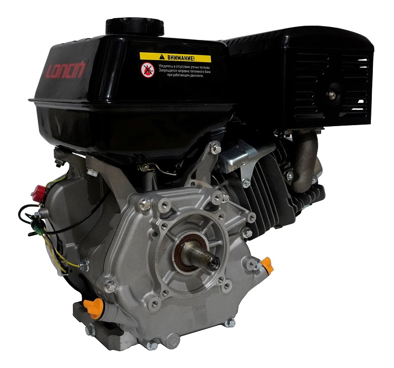 Двигатель Loncin G420F (B type) конусный вал 45.5мм