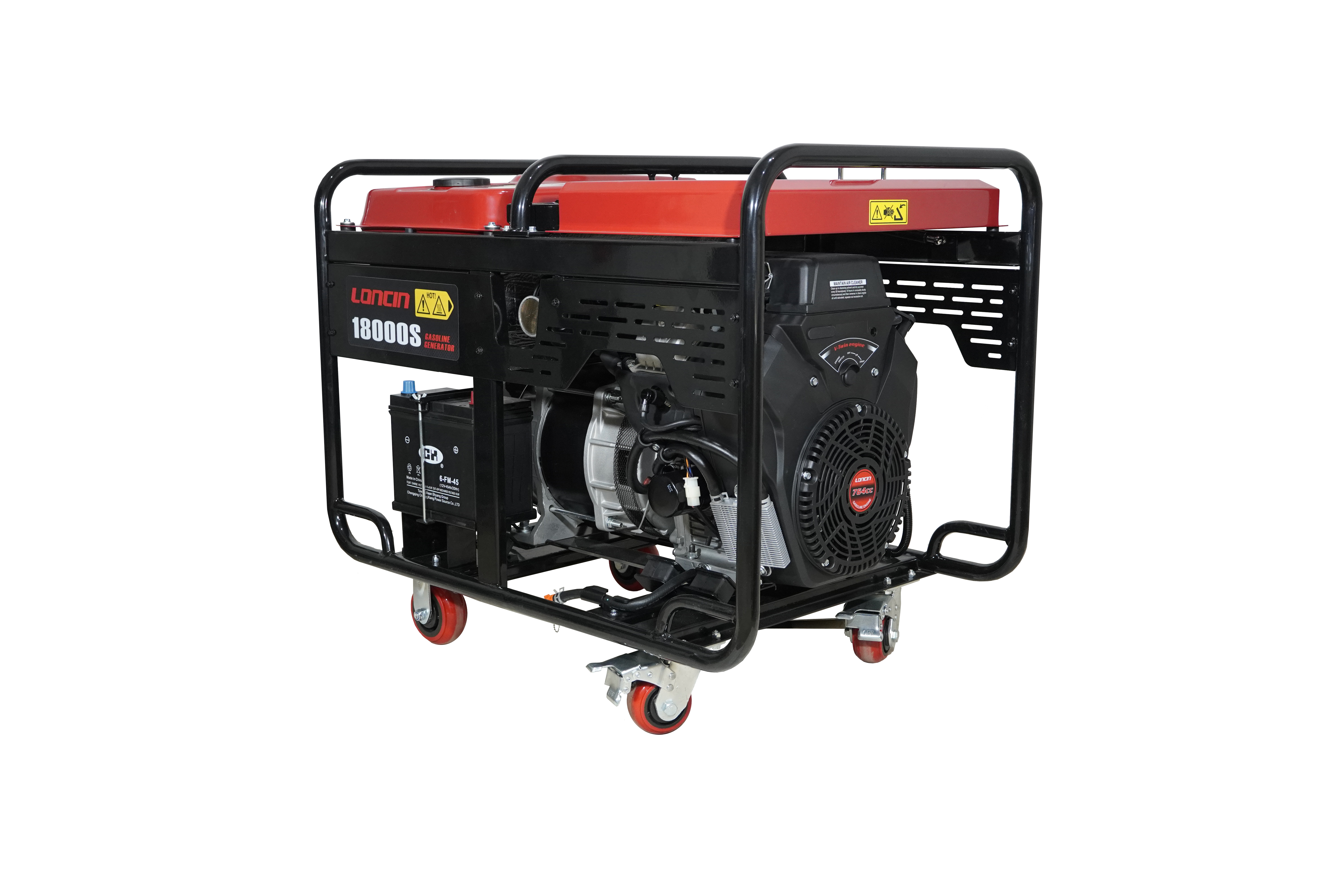 Генератор Loncin LC18000S, 3-х фазный