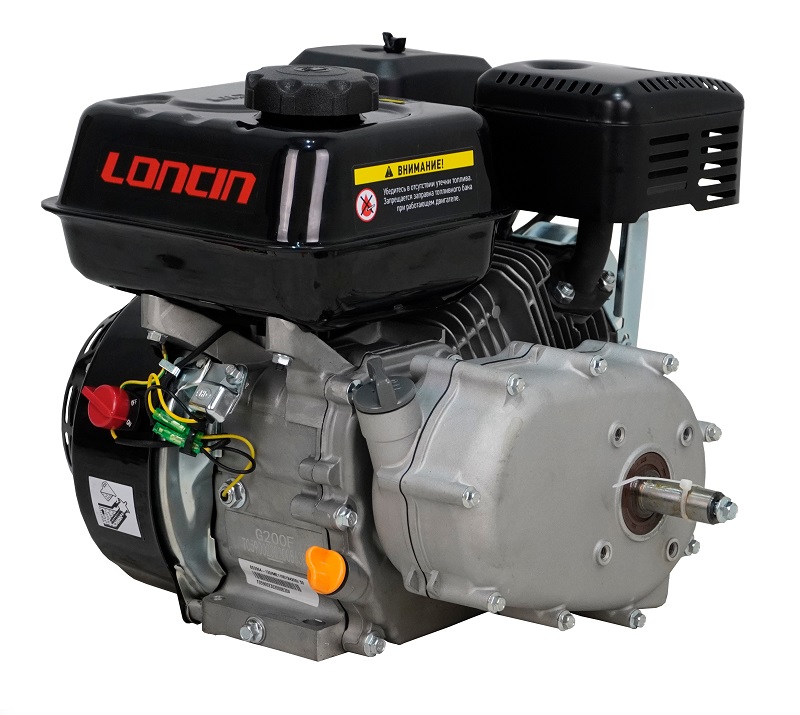 Двигатель Loncin G200F-B D20 (U type)
