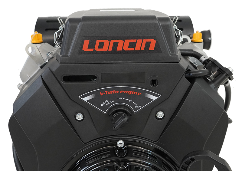 Двигатель Loncin LC2V80FD (H type) V-образн,764 см куб, D25 мм,20А руч и эл/зап(тросовое управление)