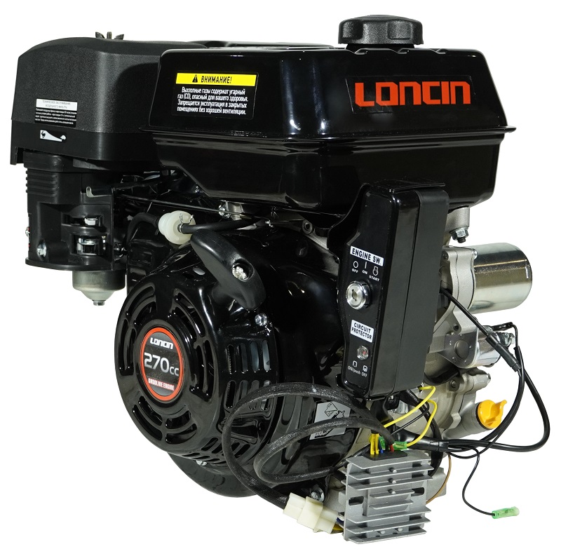 Двигатель Loncin G270FD (A type) D25 5А