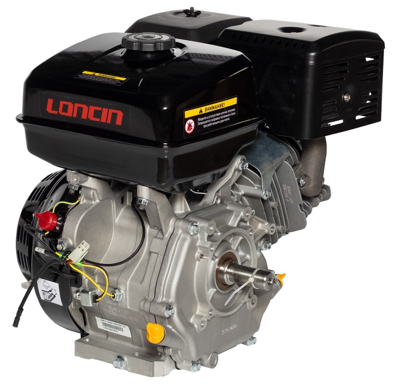 Двигатель Loncin G420F (A type) D25