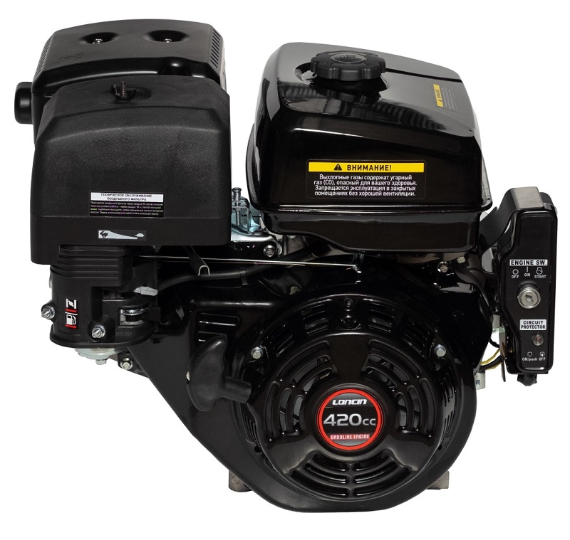 Двигатель Loncin G420FD (A type) D25 0.6A