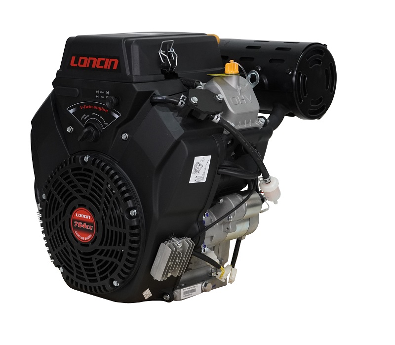 Двигатель Loncin LC2V80FD (B type) конусный вал 10А электрозапуск