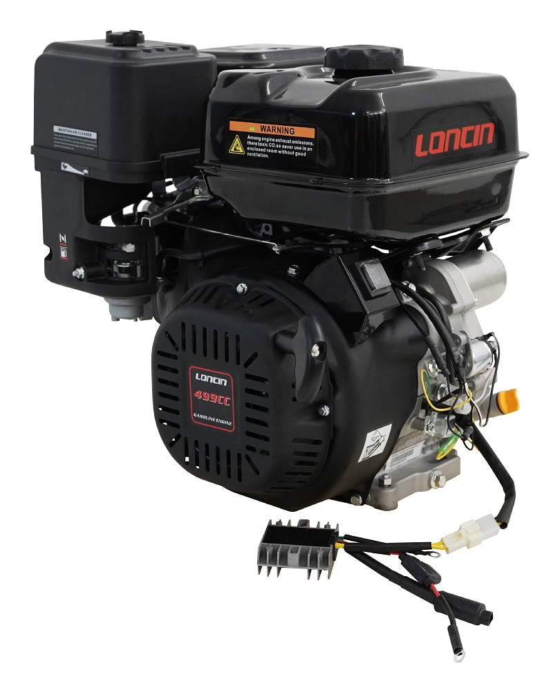 Двигатель Loncin G500FD (A type) D25 18A