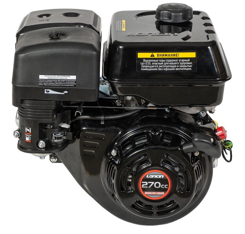 Двигатель Loncin G270F-B D22 