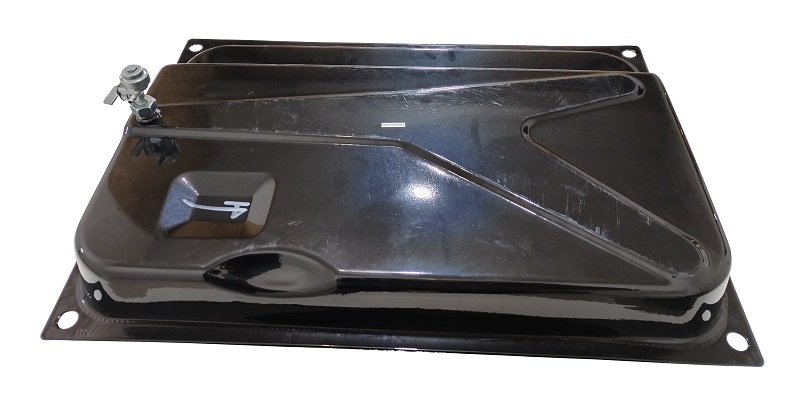 Бак топливный генератора Loncin LC6500D,LC10000D (25л) в сборе черный