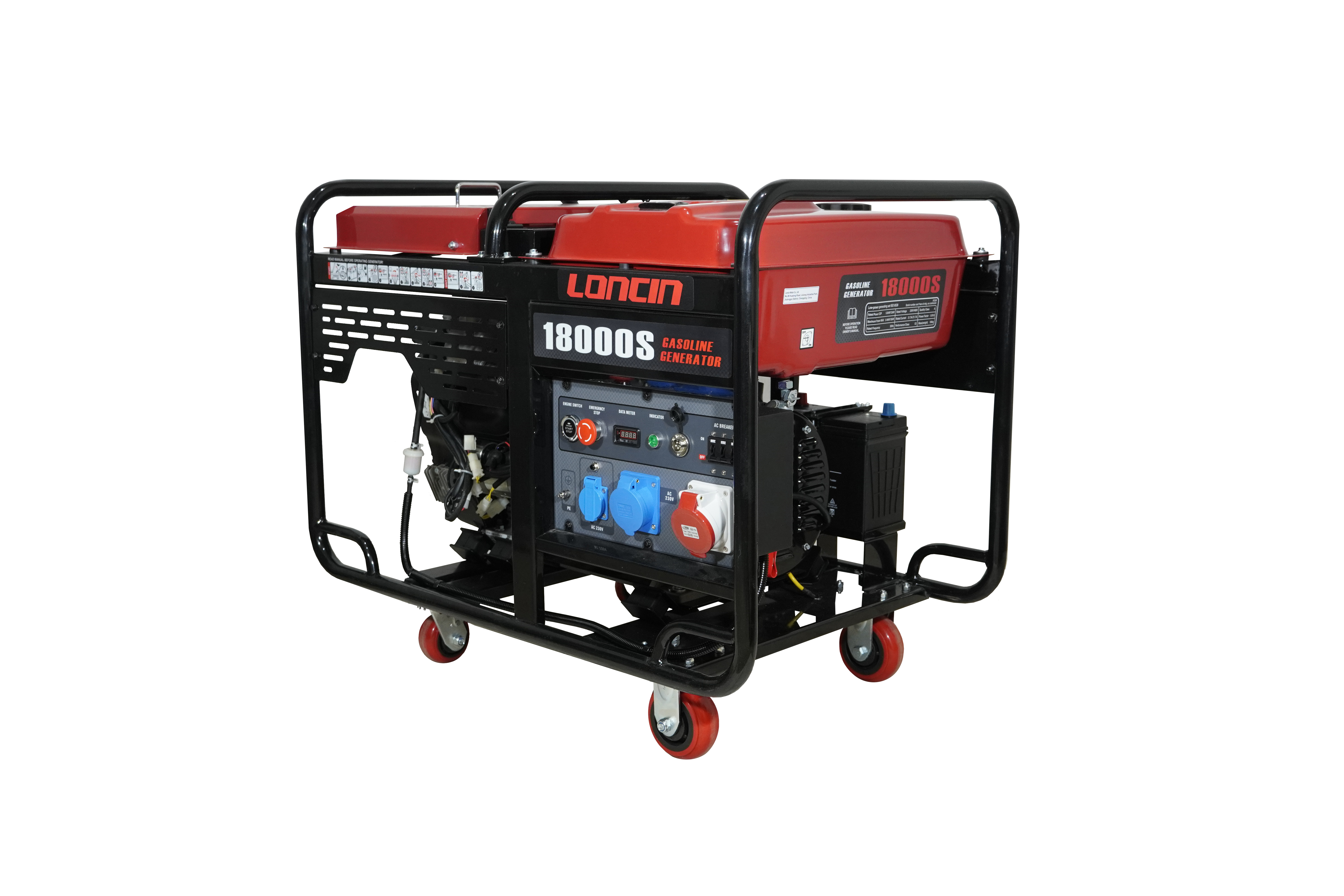 Генератор Loncin LC18000S, 3-х фазный